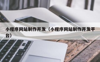 那曲小程序网站制作开发（小程序网站制作开发平台）
